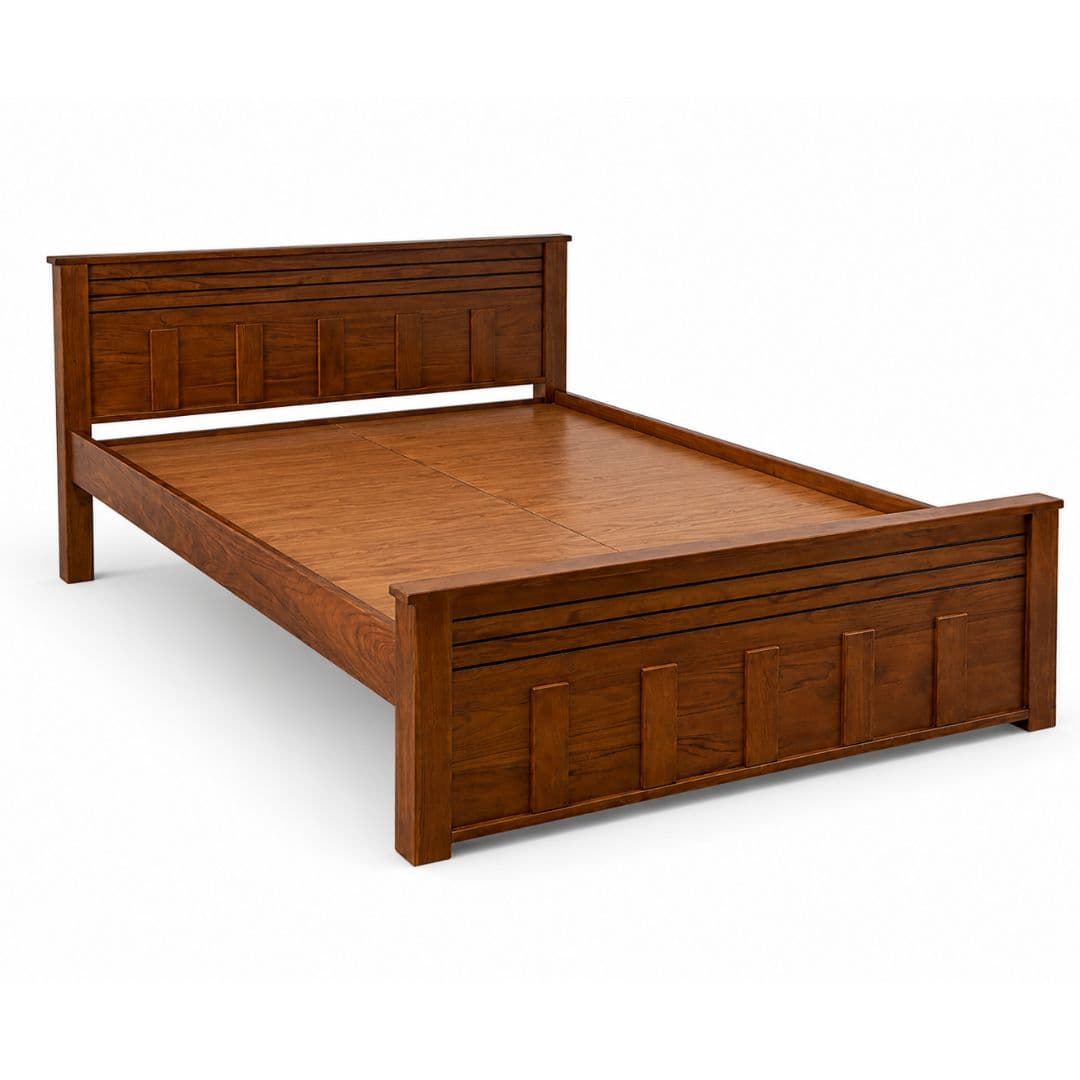 Niwas Panelled Storage Bed