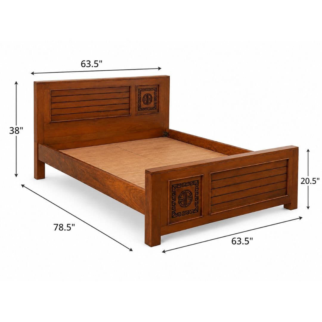 Chaukor Storage Bed