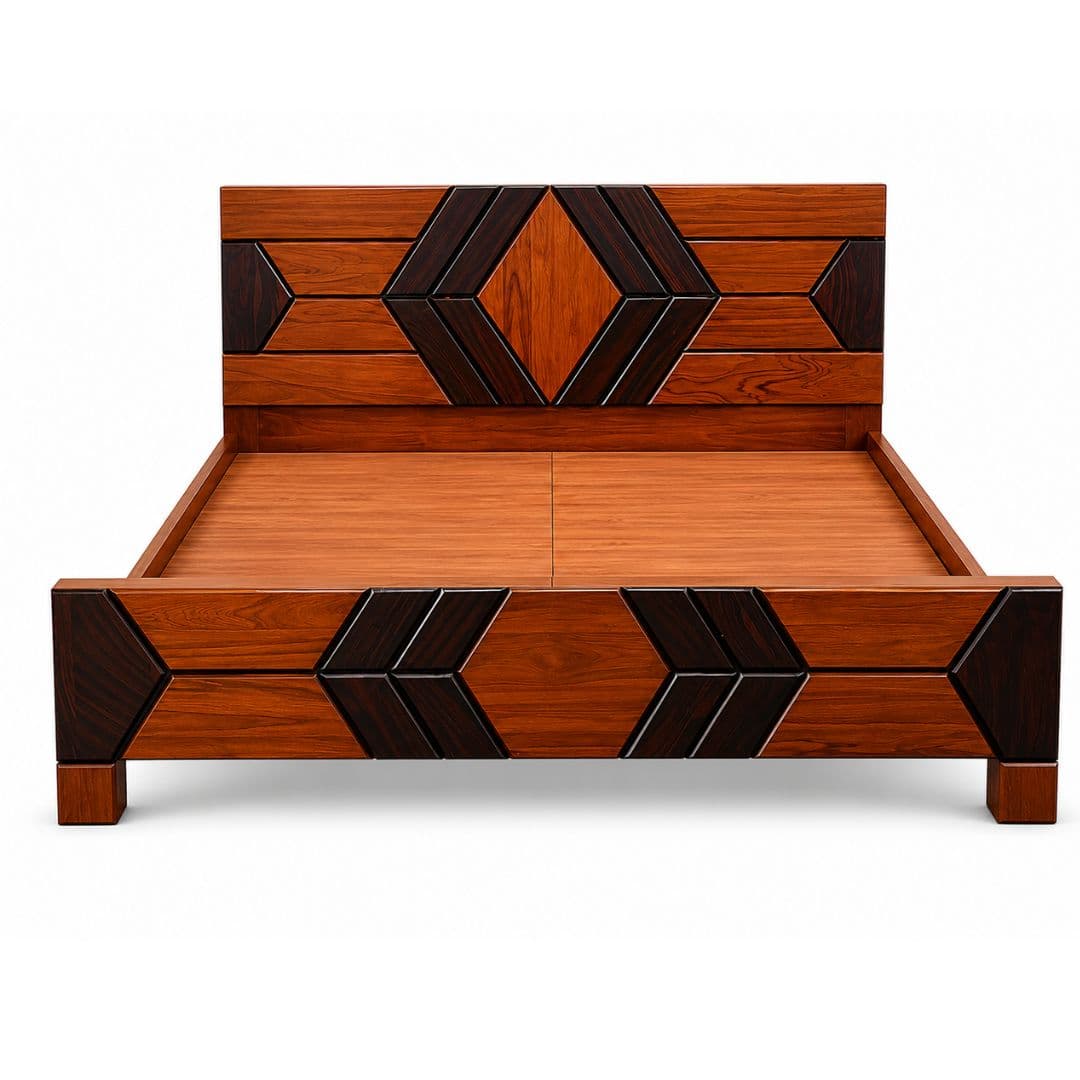 Disha Geometric Bed