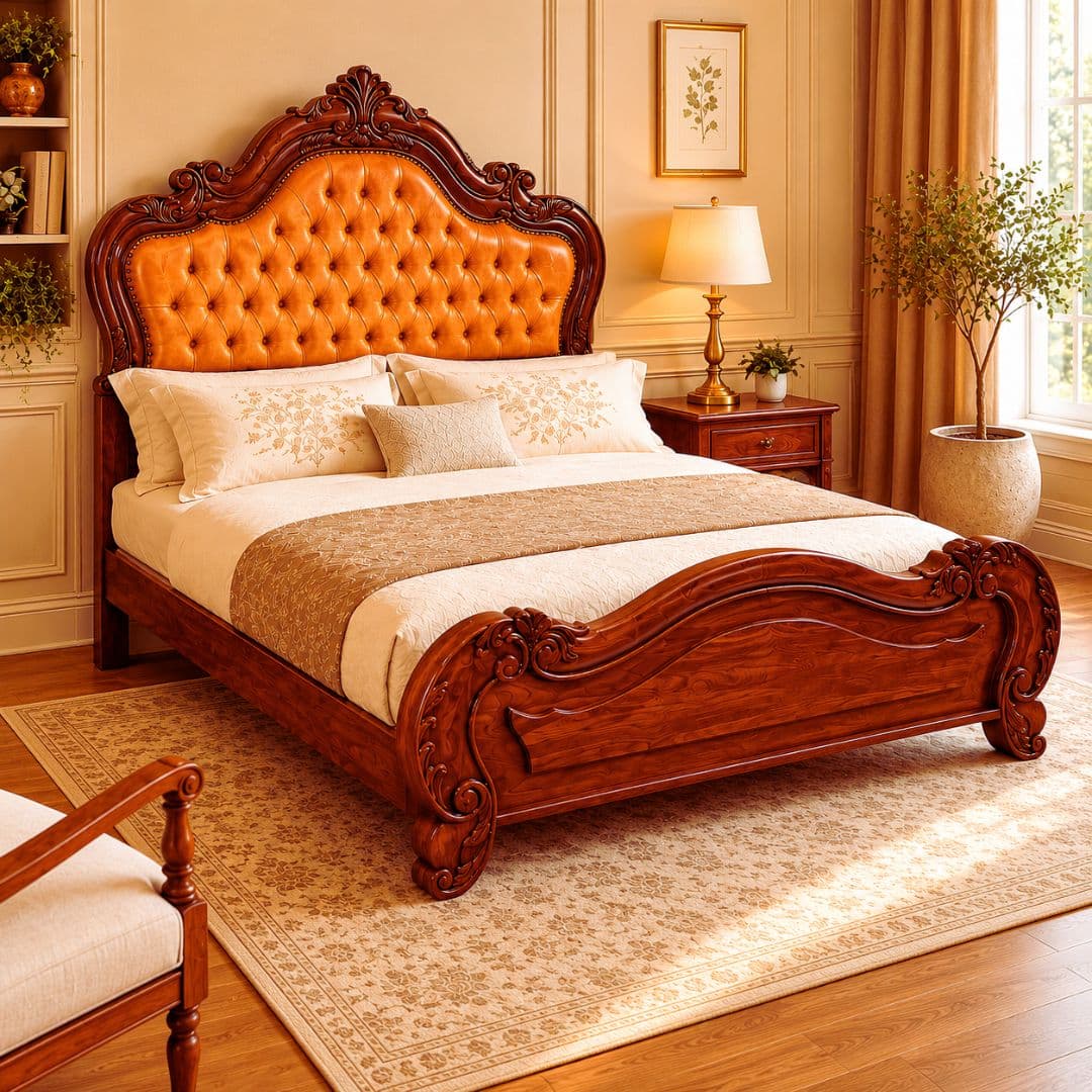Rani Tufted Heritage Bed