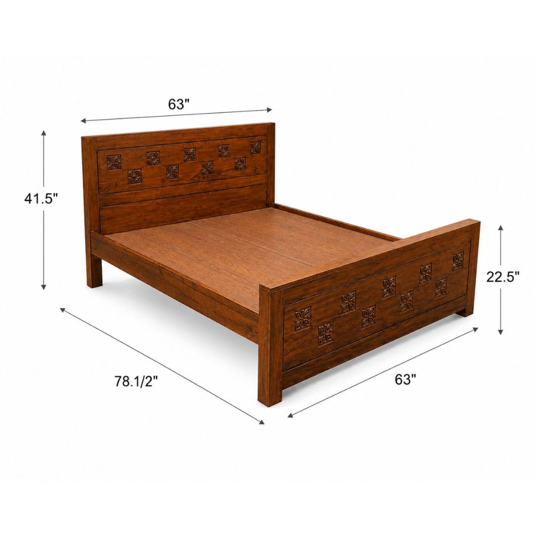 Saral Panel Bed