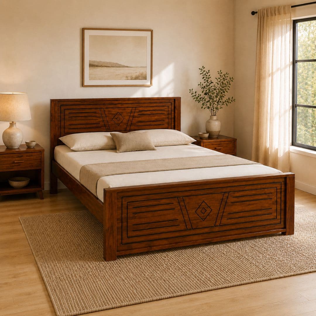 Kanak Panel Storage Bed