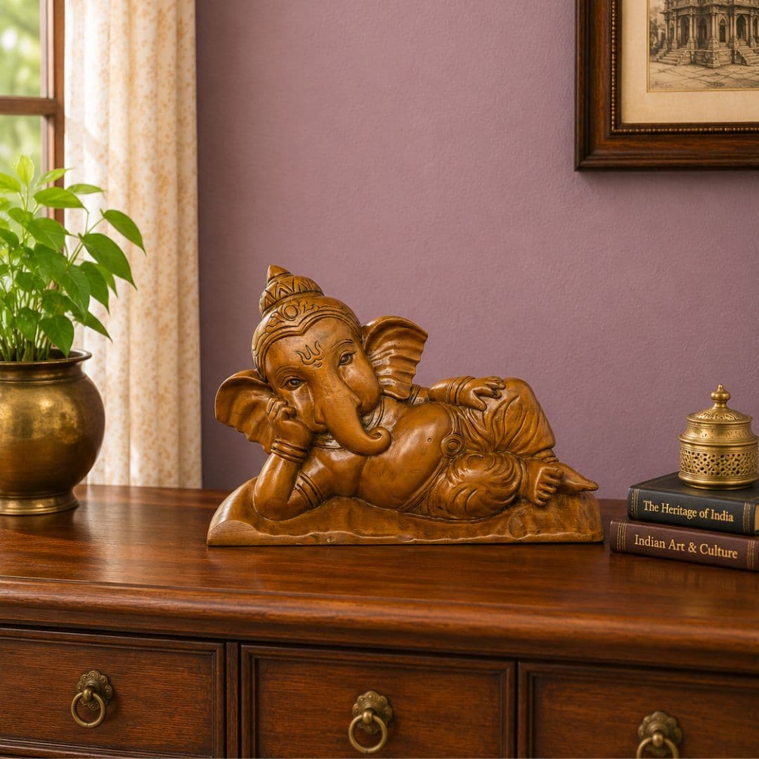 Sukhasan Reclining Ganesha